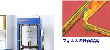 フィルムの断面写真