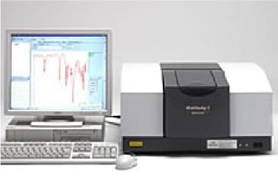 FTIR spectrometer (Quality Assurance Department)